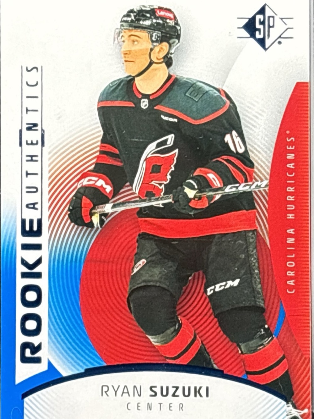 Upper Deck Ryan Suzuki Hockey Trading Card - Rookie Card